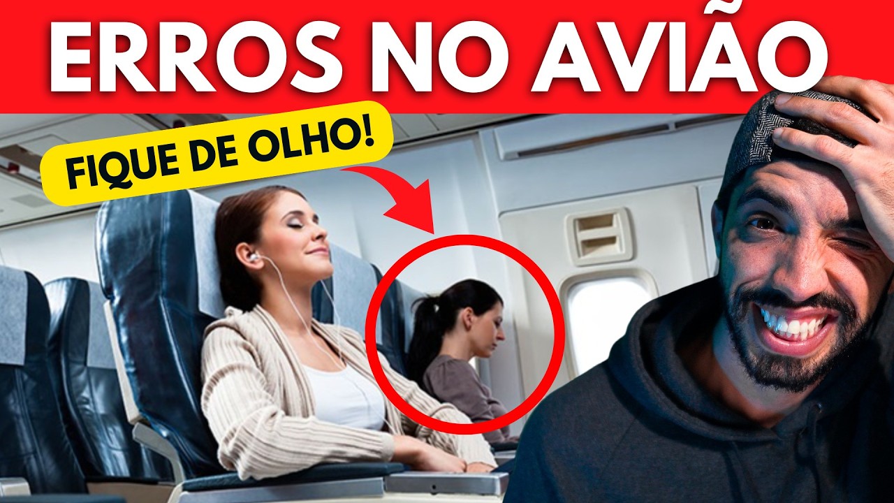FAÇA essas 7 COISAS no EMBARQUE AVIÃO (ou se arrependa mais tarde!)