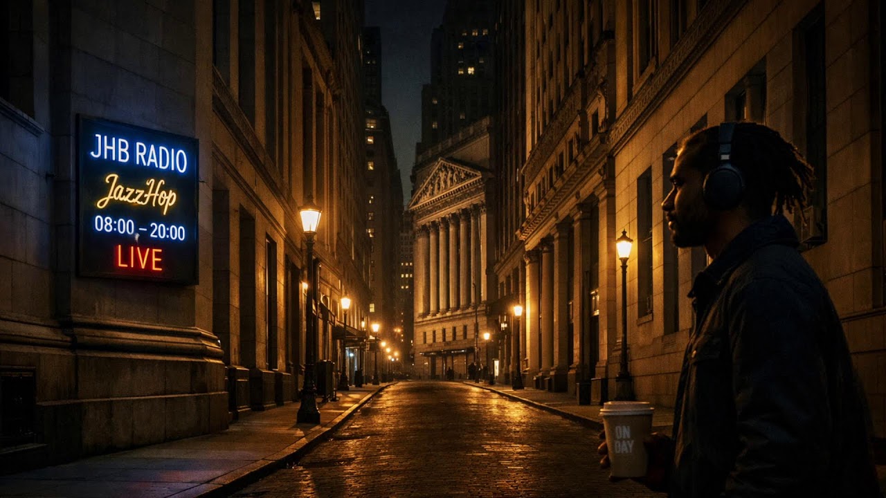 🎧 All Day JazzHop Radio ☕Chill JazzHop music for work, walking & cafe