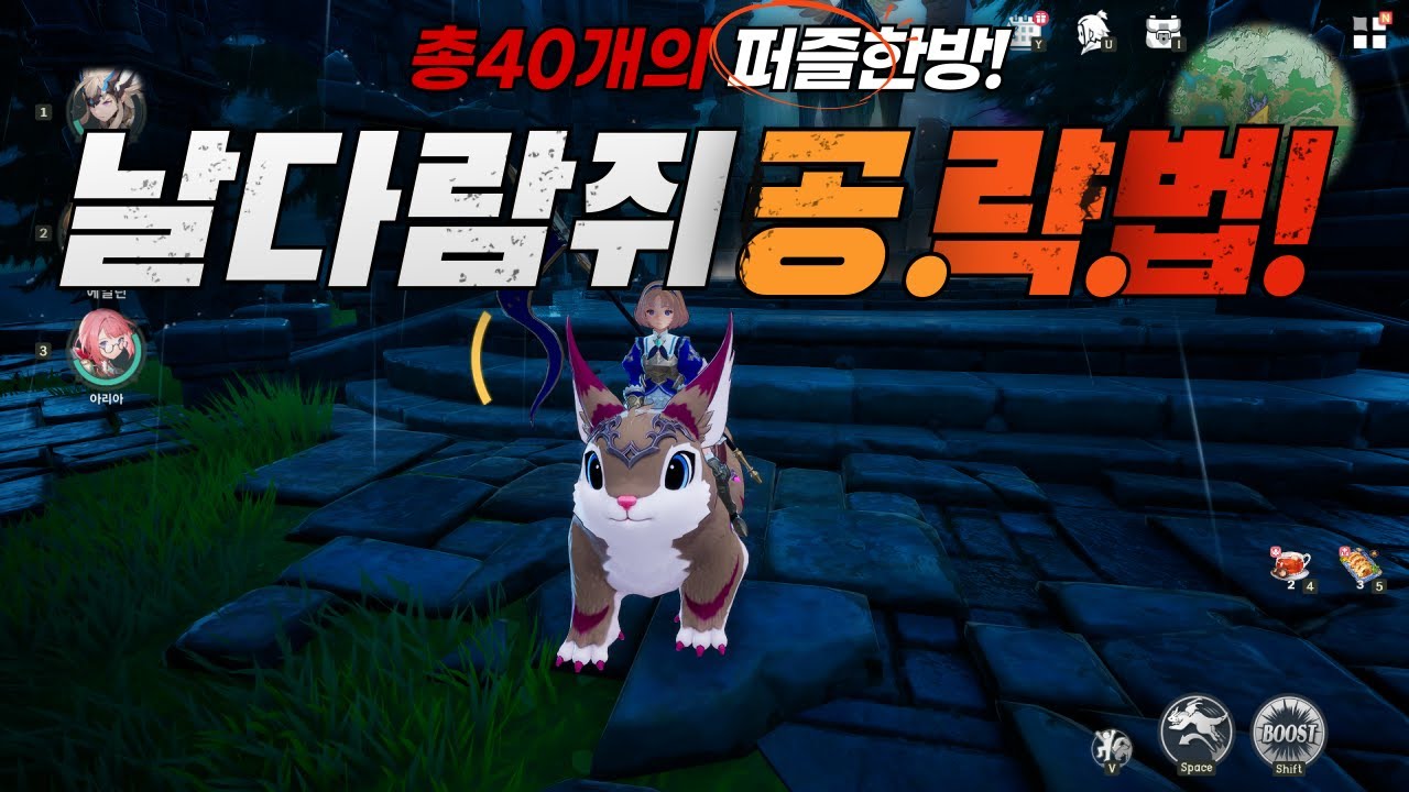드래곤소드 40개의 퍼즐 위치와 공략