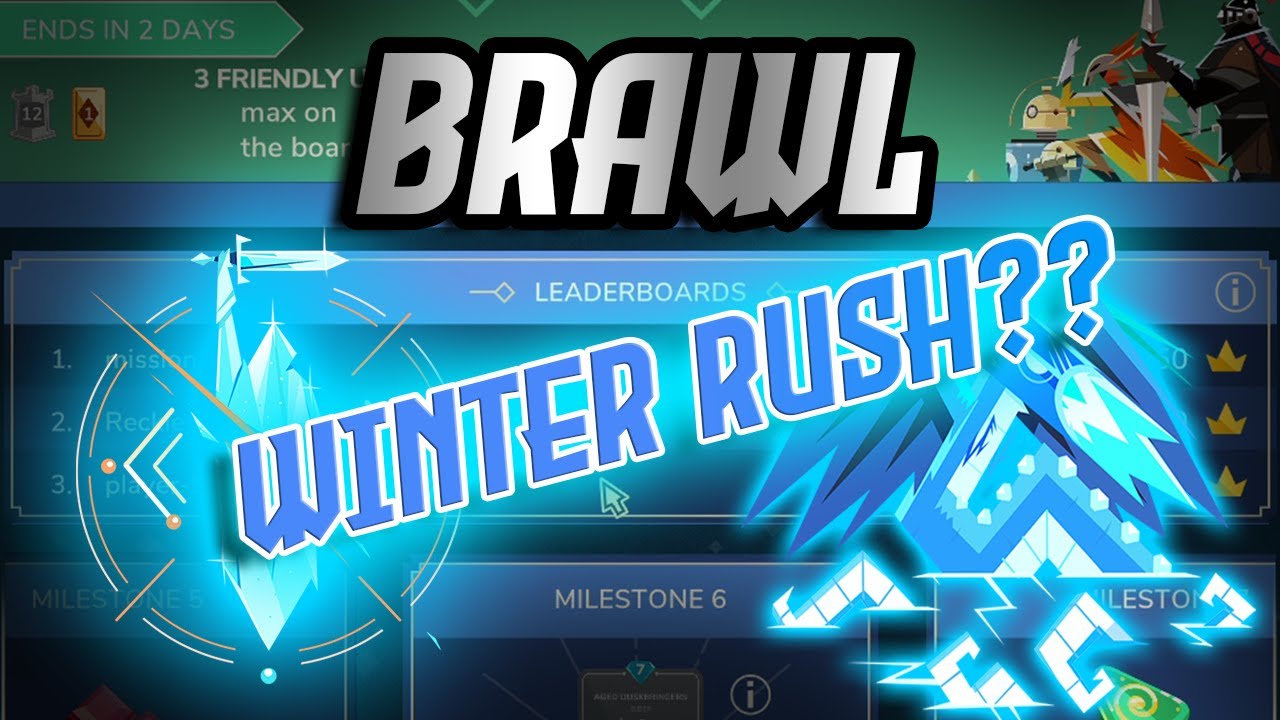 Playing WINTER RUSH in New Brawl? // Fights Of Three [Stormbound Brawl] 🧊🐉