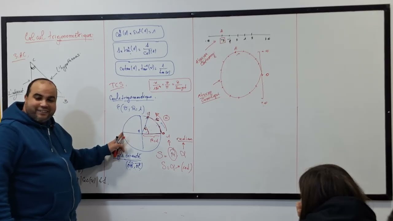 Partie 01 : Calcul trigonométrique - cours et exercices  