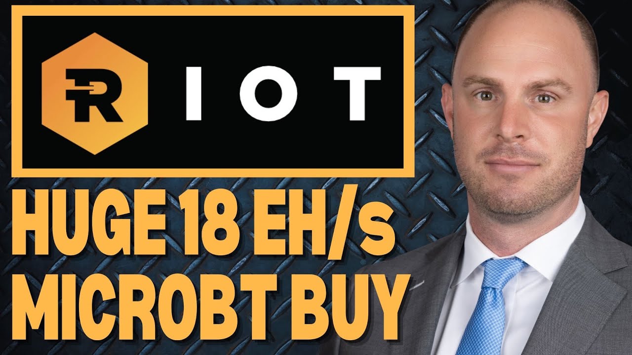 RIOT Purchases 18 EH/s | Jason Les CEO of Riot Platforms | Top BTC News Today | BTC Stocks | RIOT