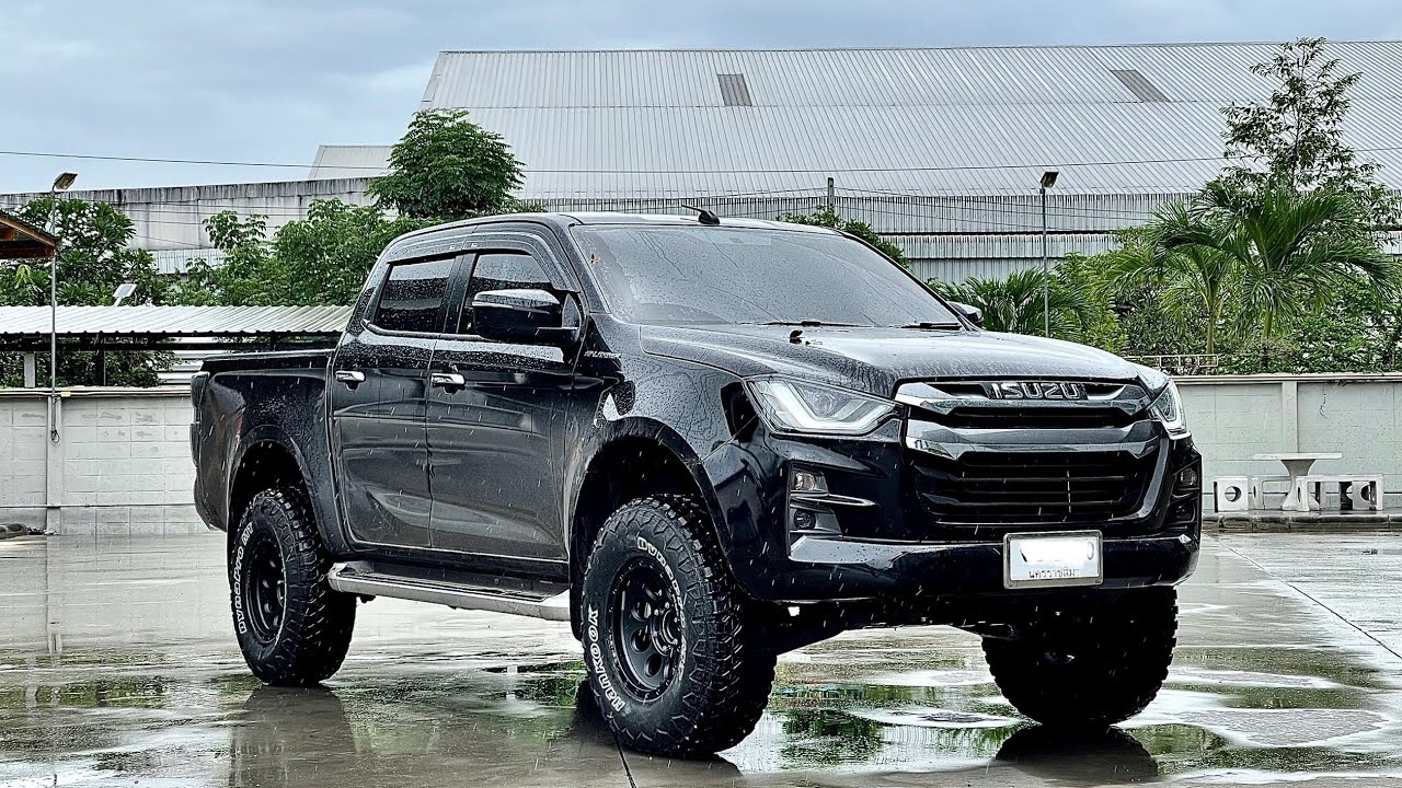 ISUZU HI-Lander 2022 ชุดยก  ยางMT 285/75R16 ล้อแท้LENSO. MAX-1 16&rdquo;