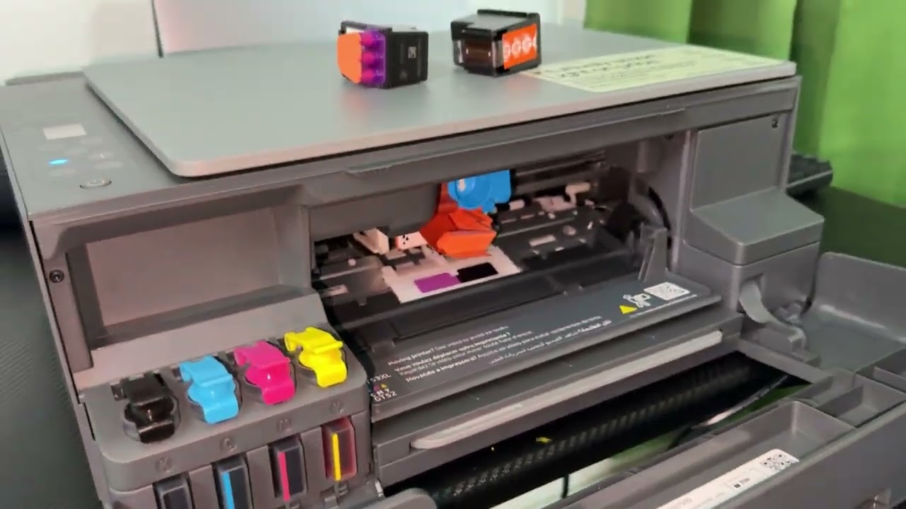 Unboxing & installation of hp smart tank 581 printer
