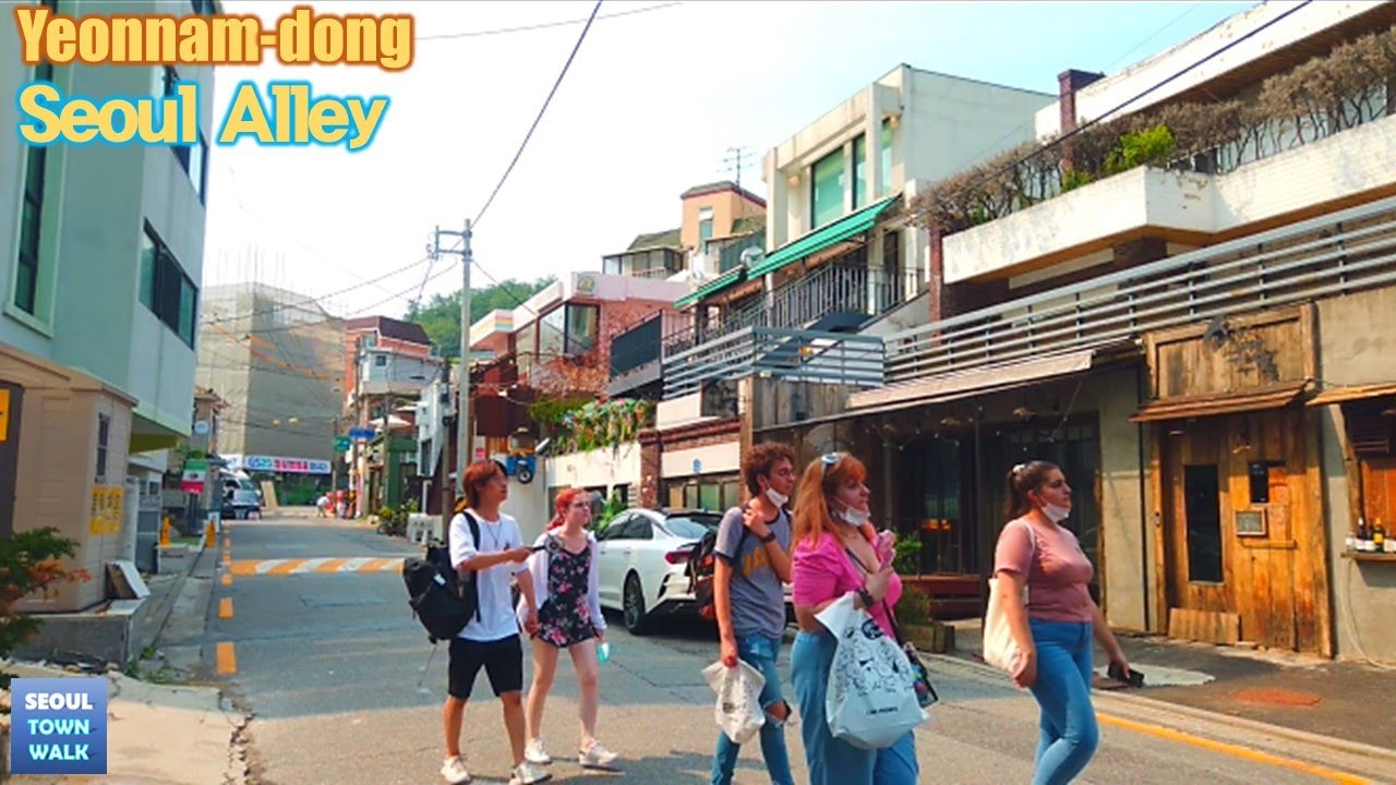 【4K】 Walk Seoul Korea - 서울 연남동 골목 걷기 | Yeonnam-dong Alleys [마포구2 | Mapo-gu2] 19(2)-15