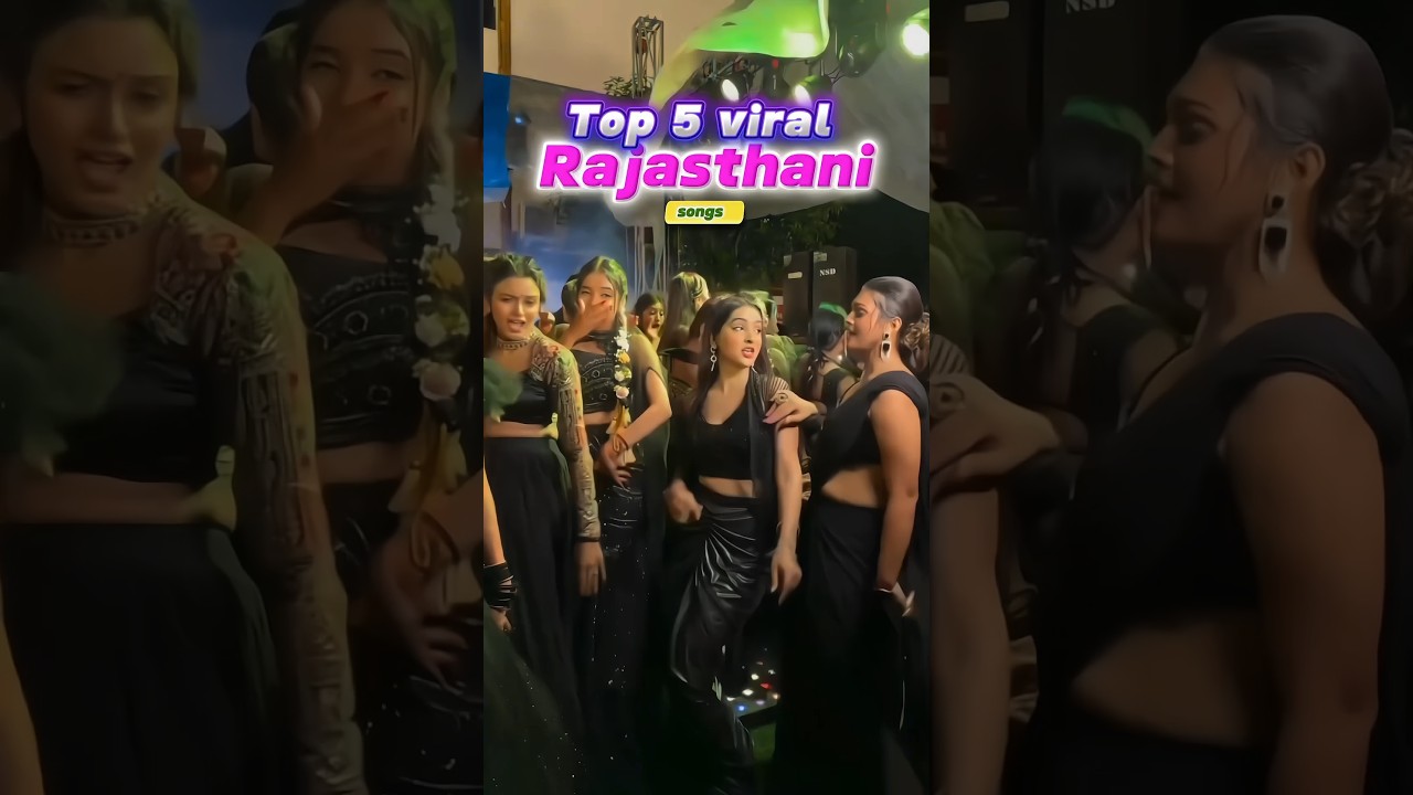 😱 Top 5 Rajasthani Songs | Ghoomar • Banni • Le Photo Le 🔥 #RajasthaniSong #Trending #Explore