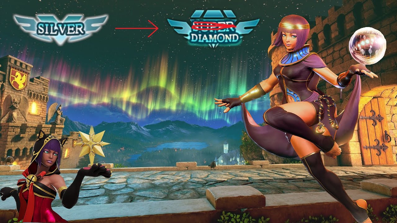 Menat Rookie to Diamond Highlights and Robberies! Street Fighter V: Haldeon