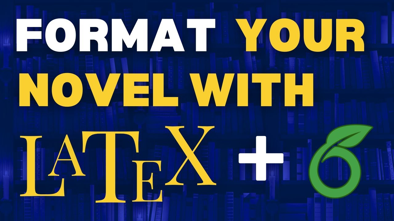 How to Format Your Book for Self Publishing 📖  LaTeX and Overleaf Tutorial