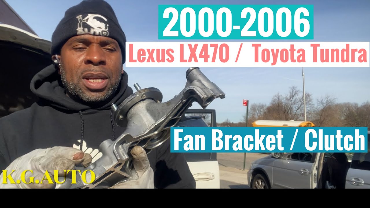 2000-2006  Lexus LX470 / Toyota Tundra Radiator Fan Bracket /  Fan Clutch