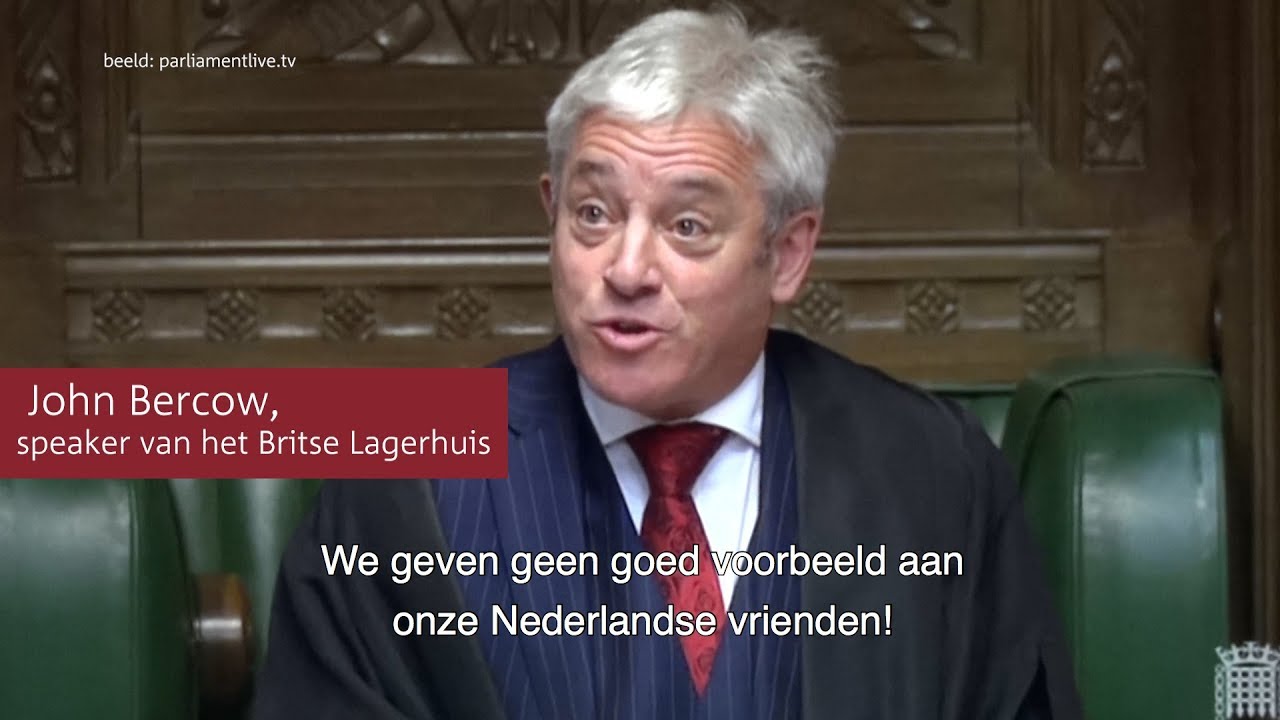 Order! Order! Tweede Kamervoorzitter Khadija Arib te gast in het Britse Lagerhuis