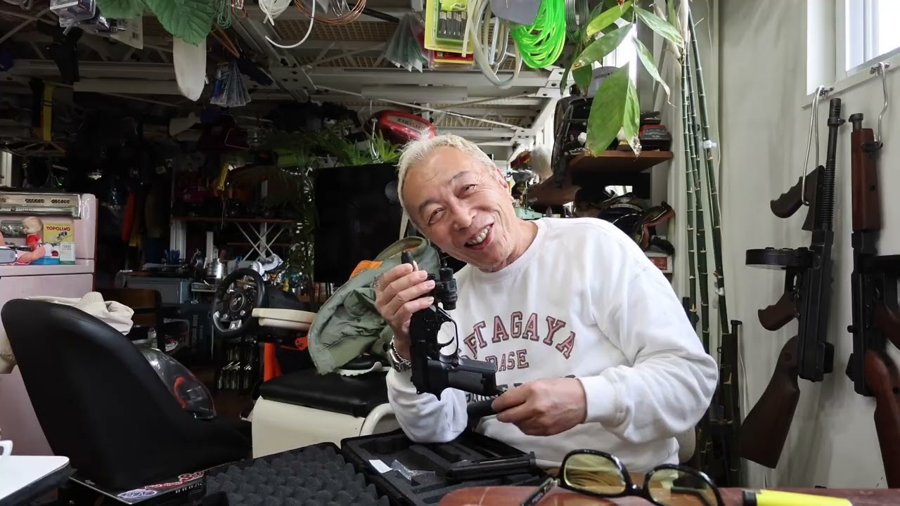 所さんとマルゼン新製品！M93R CO2 スペシャルフォース ガスガン