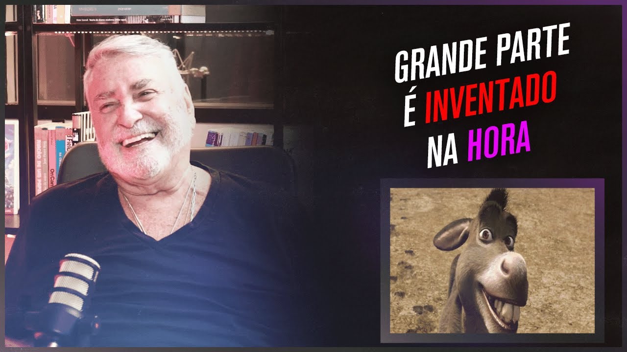 MARIO JORGE fala como foi DUBLAR o BURRO em SHREK