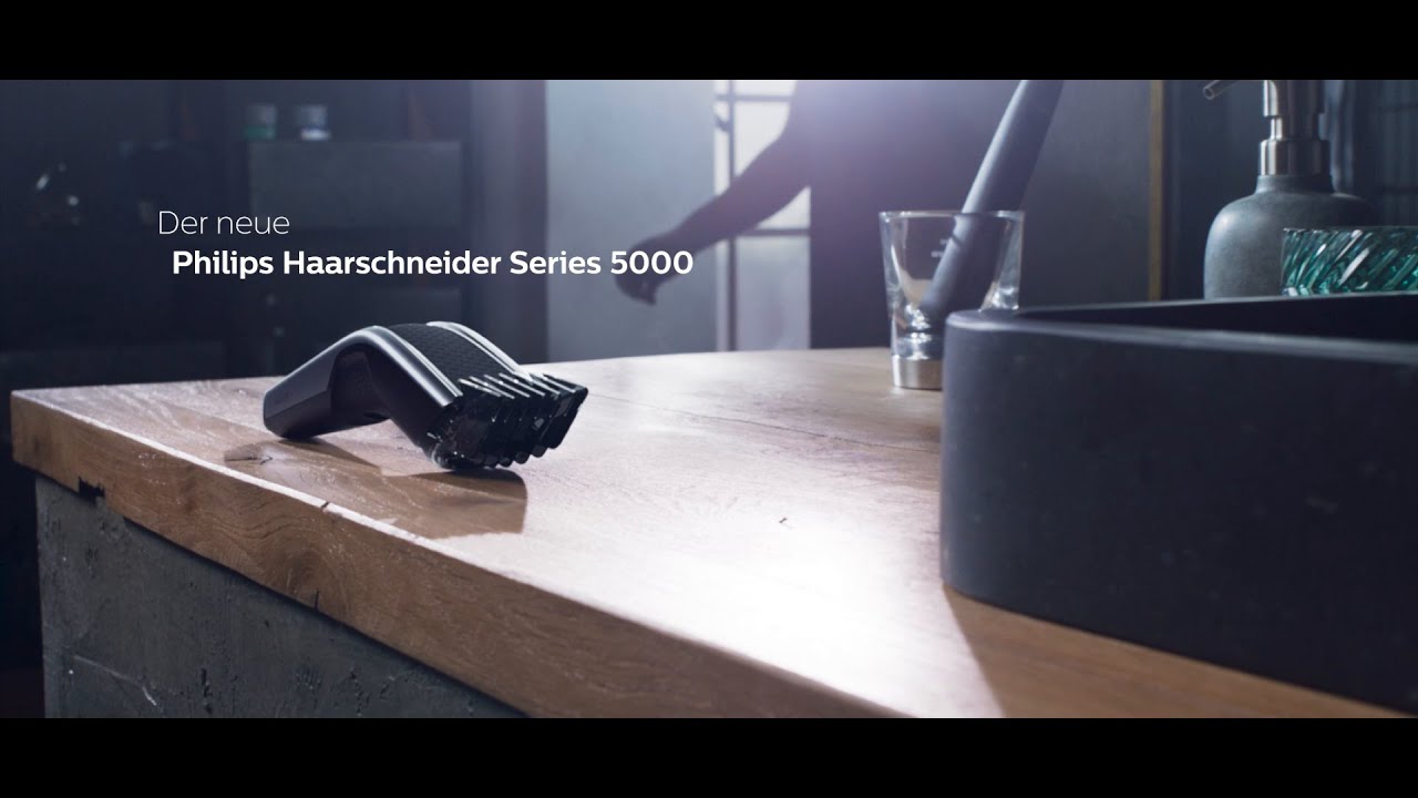 Philips Haarschneider HC5630 - Schneller und gleichm&auml;&szlig;iger Haarschnitt in einem Zug