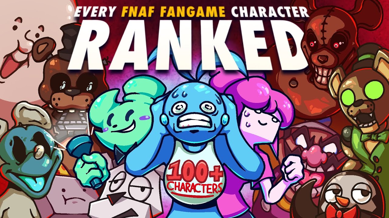 Every FNAF FANGAME Character RANKED (Tier List)