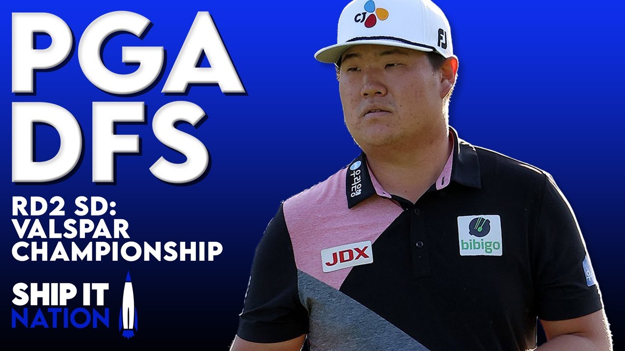 PGA Round 2 Showdown - Valspar Championship | DraftKings DFS Picks, Plays & Process | 03/19/26