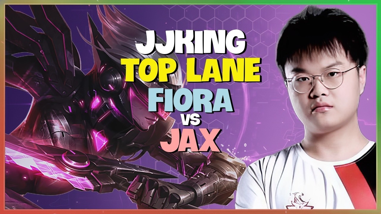 Rank 1 Fiora : JJking is DEVASTATING the Super Server with these MECHANICS
