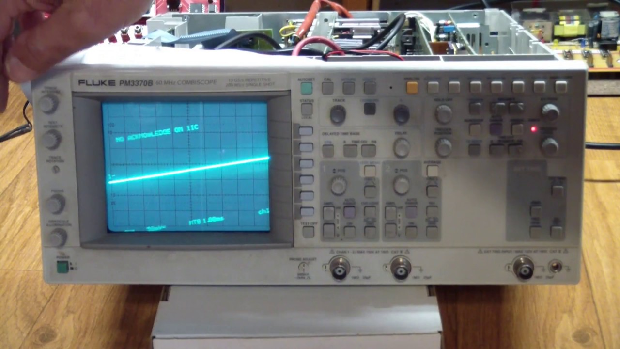 AE#12 Fluke PM3370B Oscilloscope Repair