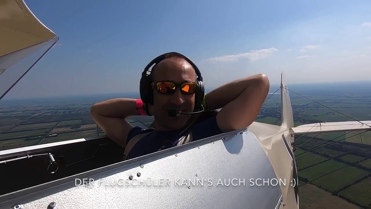 Gastflug an der Nordsee mit dem Kiebitz