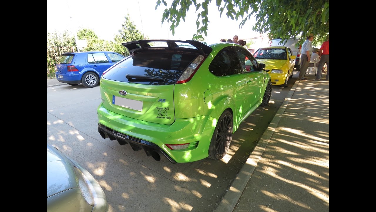 Ford Focus RS MK2 Mongoose Section 59 exhaust / Brutal Revs
