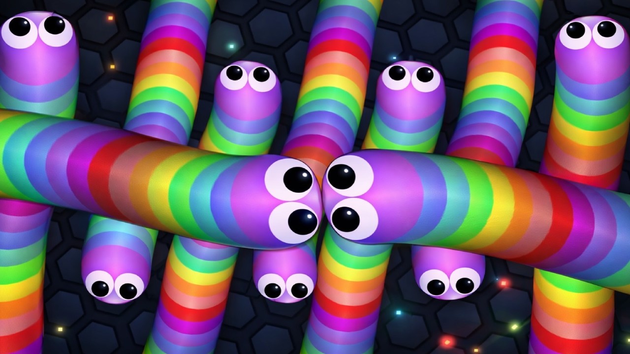 Slitherio – Zostałem Największym Wężem W Kilka Sekund 6k Punktów