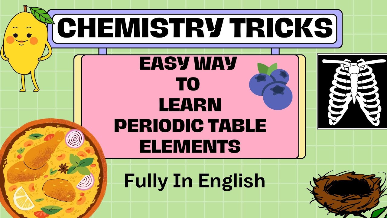 Tricks to remember all the elements in English #neetshorttricks #neettricks #neet2024