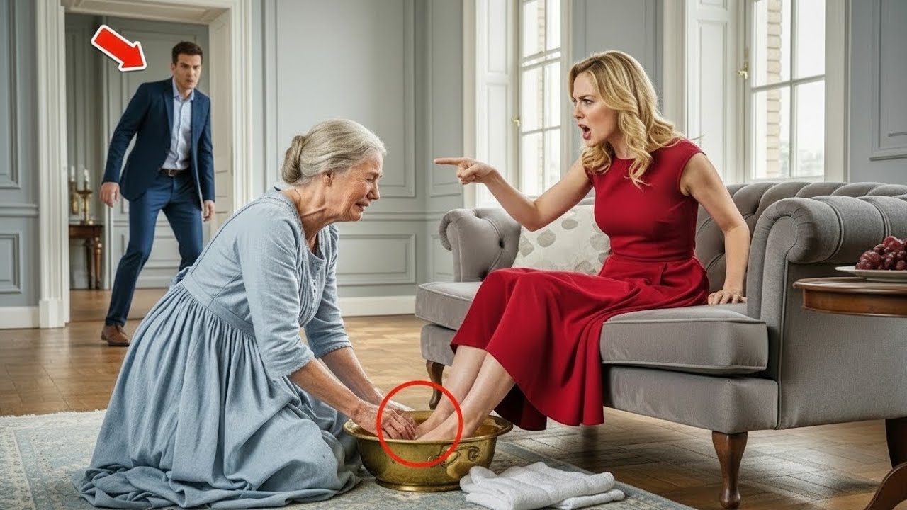 The elderly woman pleaded with her son&rsquo;s fianc&eacute;e, 'My arms are tired!'&mdash;then the millionaire rushed..