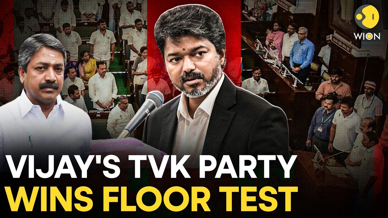 Tamil Nadu Assembly Session: Vijay&rsquo;s TVK Government Wins Floor Test In Assembly | WION Originals