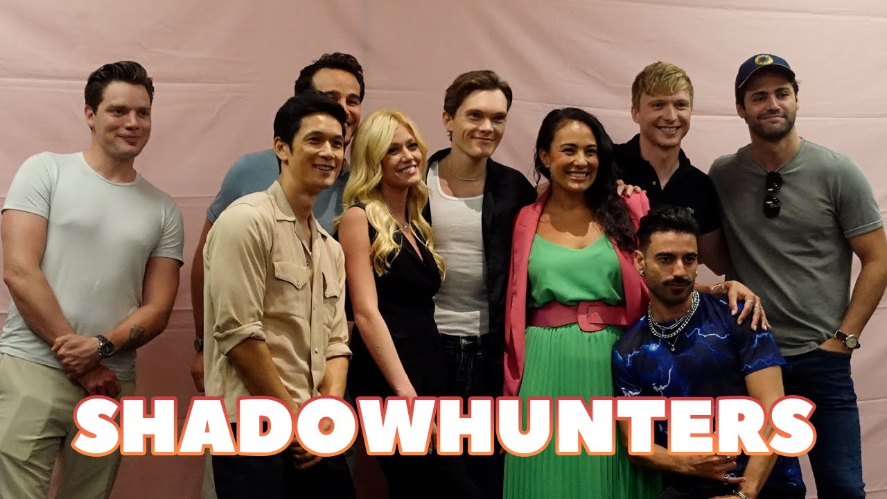 The cast of Shadowhunters reunites in Paris for the Enter the Shadow World convention