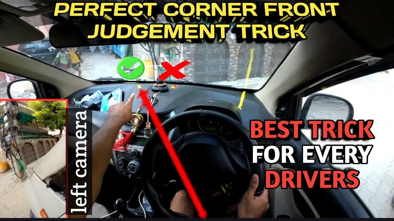 FRONT BONNET JUDGEMENT WHILE TURNING! CAR 🚘CORNER JUDGEMENT TRICK🔥