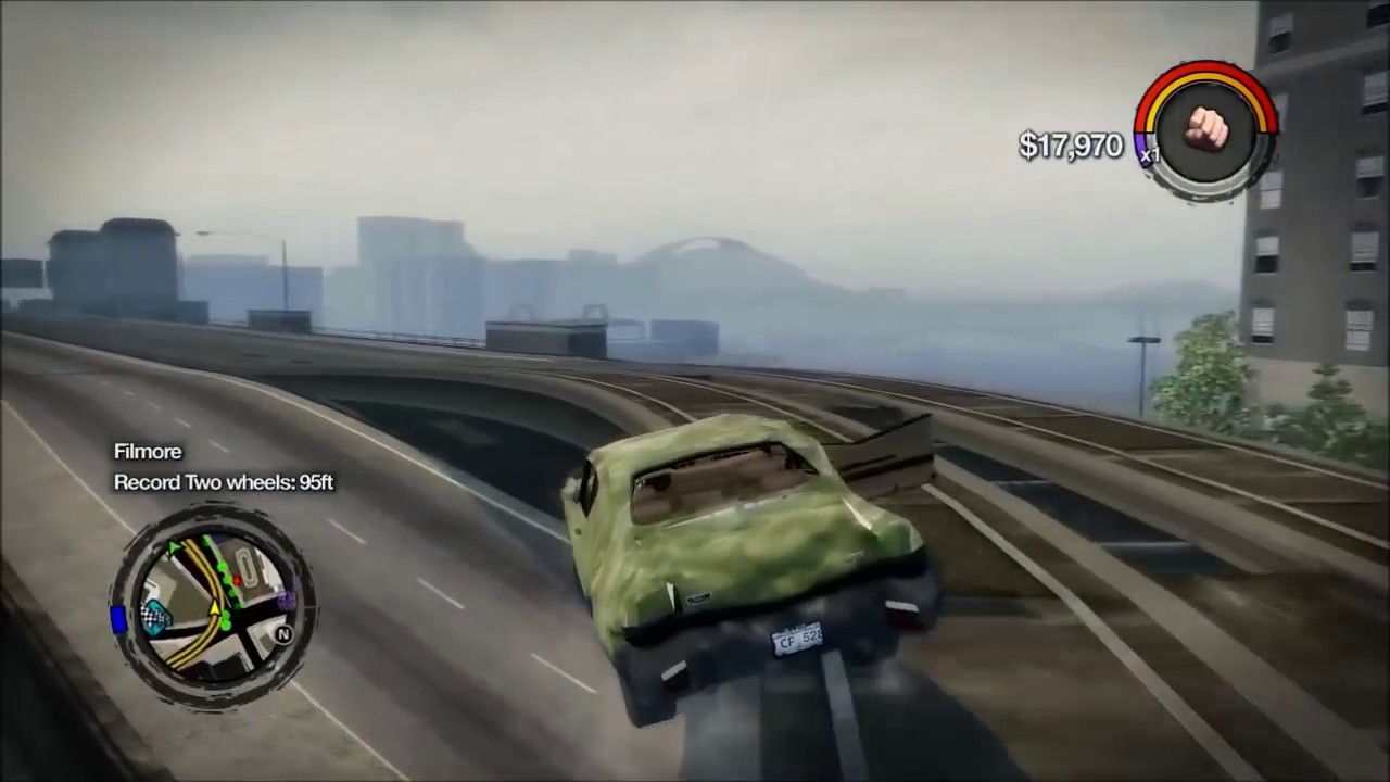Lets Play Saints Row 2 - Evil Cars Cheat Episode 2