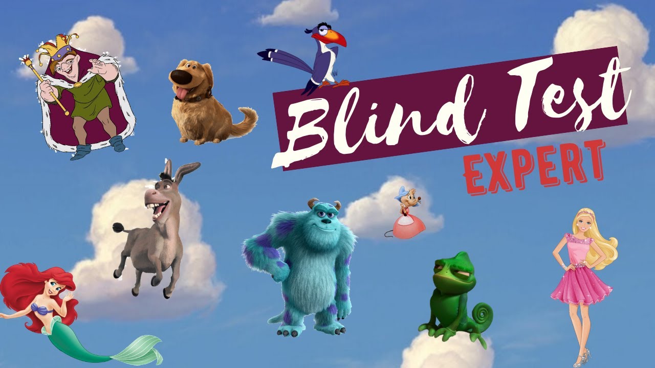 Blind Test Dessins Animés | Niveau Expert | 20 Extraits (Disney,...)