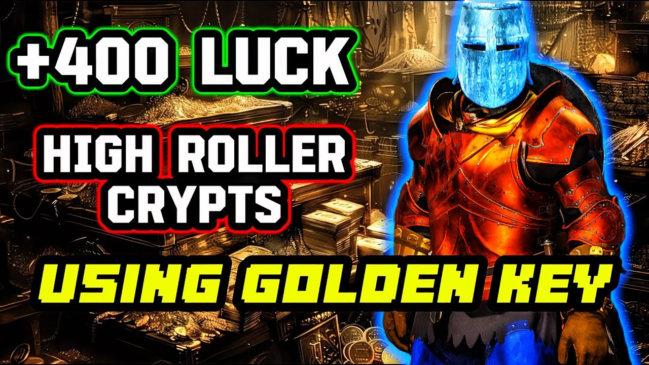 400 Luck GOLDEN KEY Криптовалюты для хайроллеров | Dark and Darker