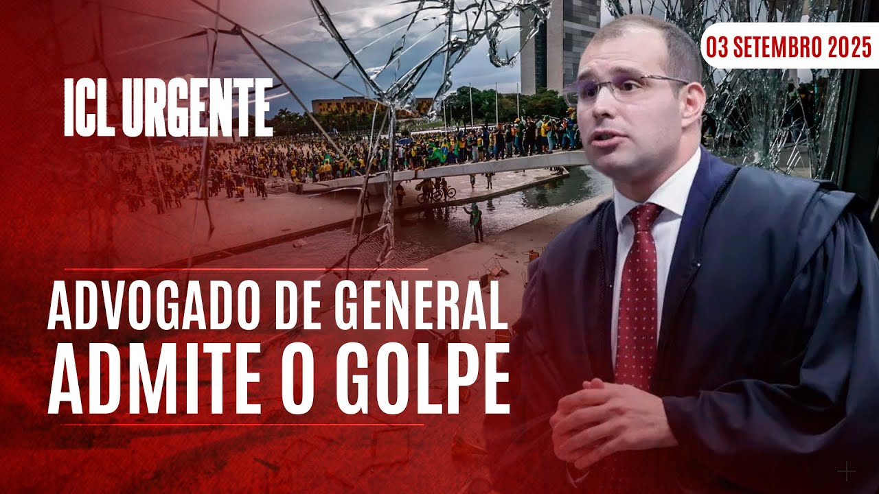 ICL URGENTE  - 03/09/25 - DEFESA DO GENERAL PAULO SÉRGIO COMPLICA BOLSONARO E ENTREGA PLANO GOLPISTA