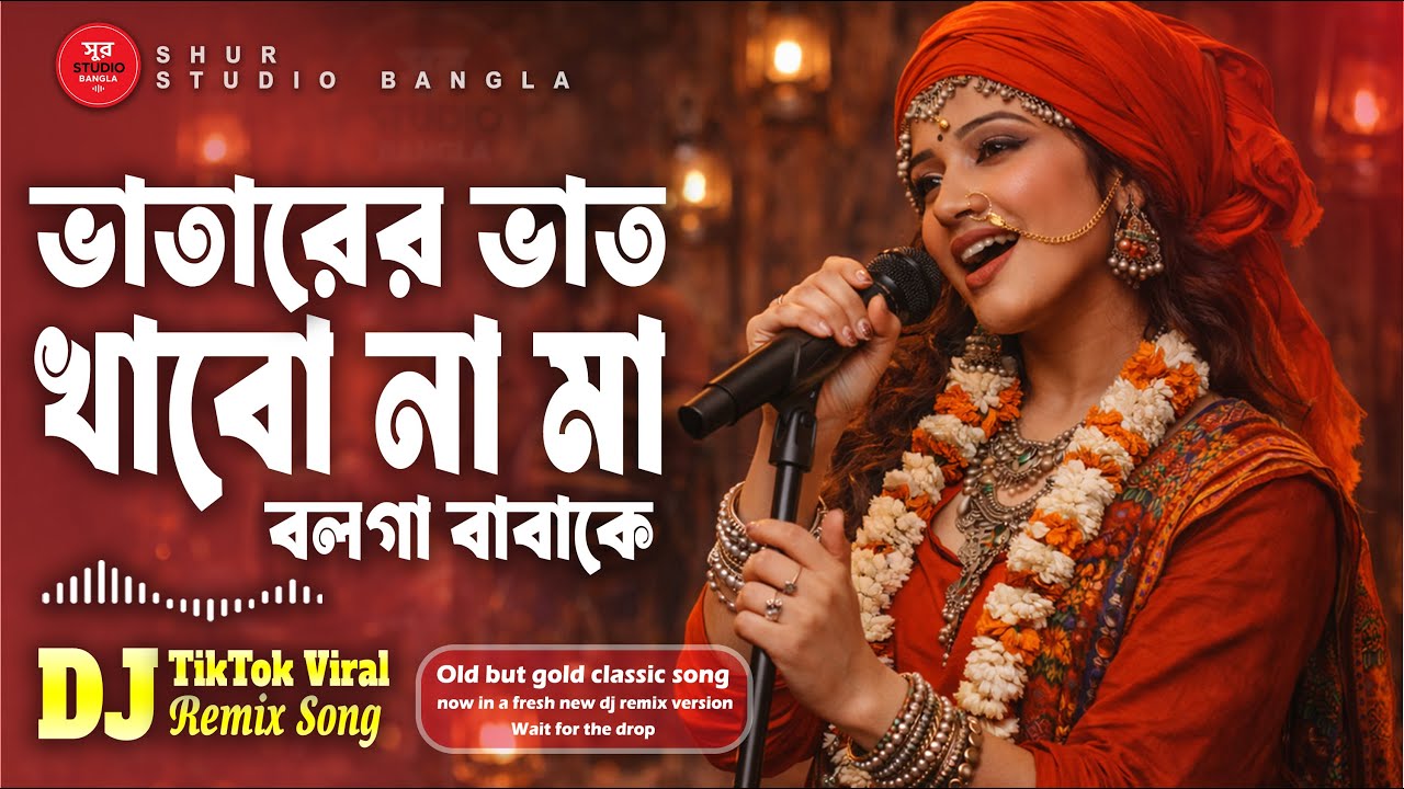 ভাতারের ভাত খাবো না মা | DJ Remix | Old Is Gold Viral Folk Song | New Version | Shur Studio Bangla