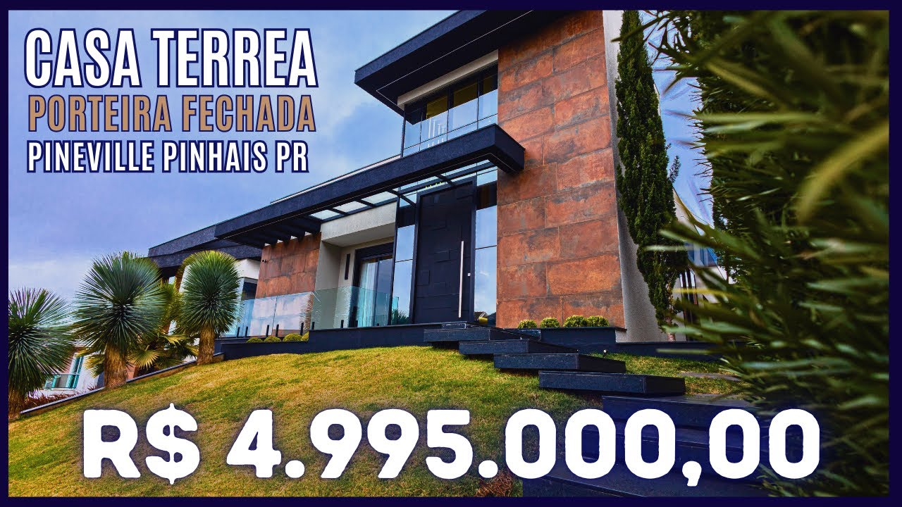 CASA TERREA PORTEIRA FECHADA NO CONDOMINIO PINELAND NO PINEVILLE EM PINHAIS