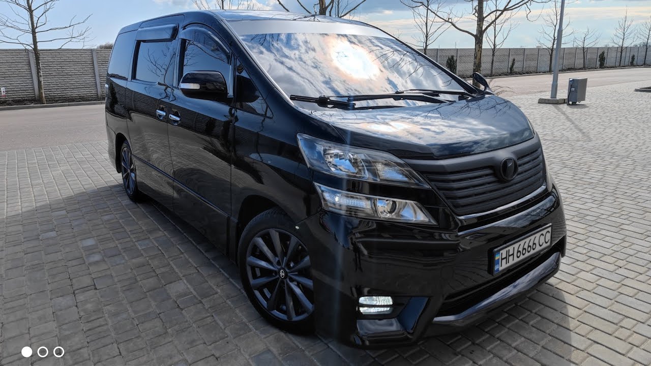 Toyota Vellfire 2010 обзор