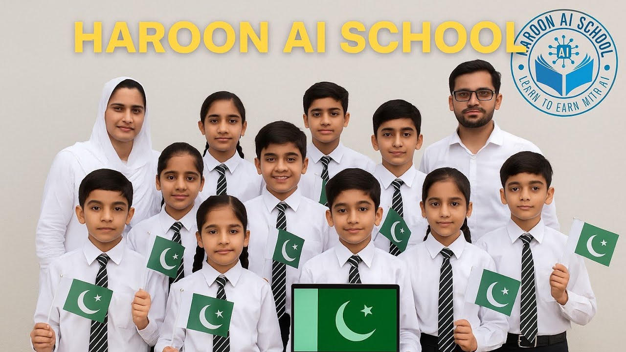 Independence Day Tableau | Haroon AI School Kids Performance