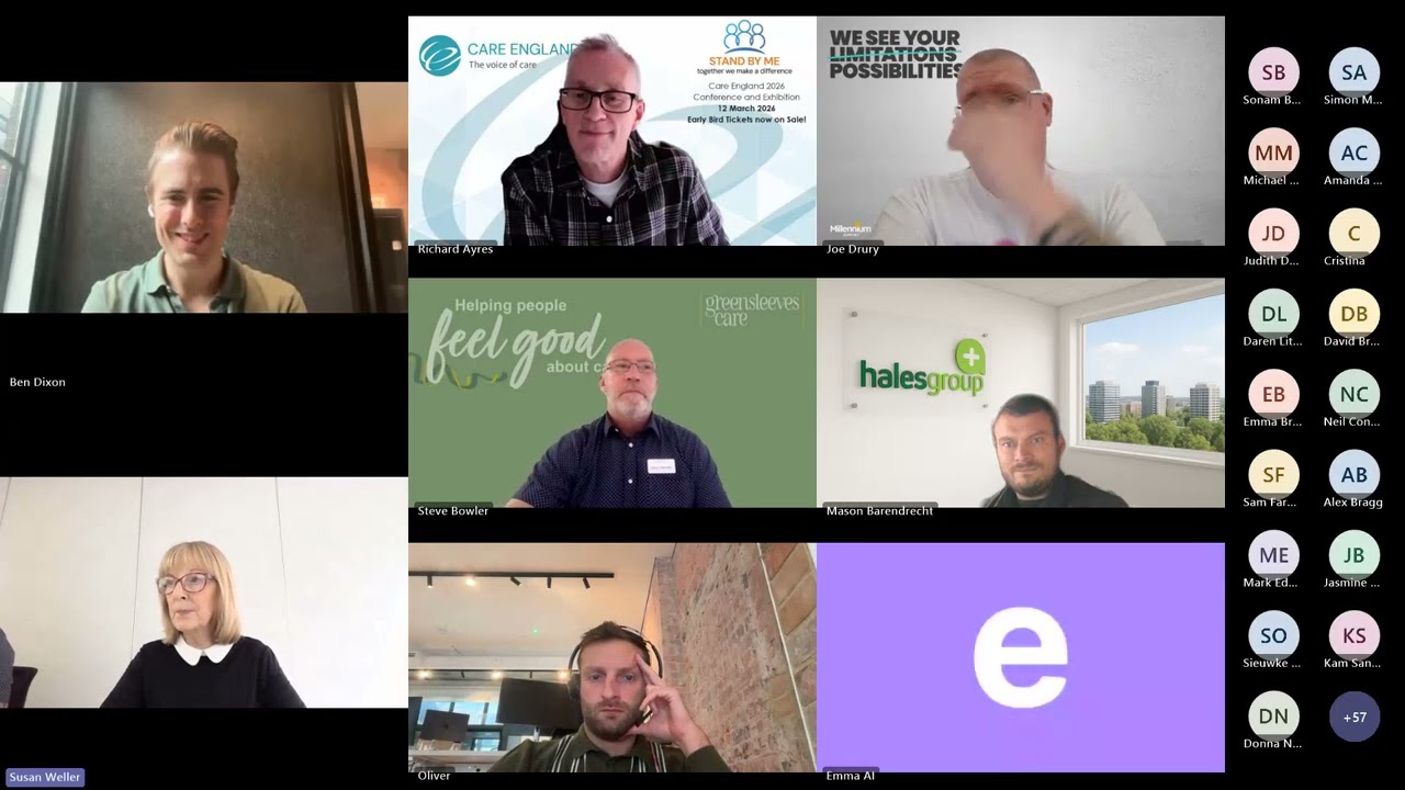 Care England & Sona Webinar: AI in Social Care From Hype to Real World Results
