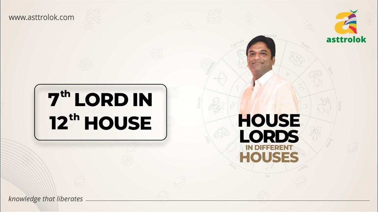 7th lord in 12th house in Astrology | सप्तम भाव का स्वामी बारहवें भाव में | Foreign Spouse | Jyotish