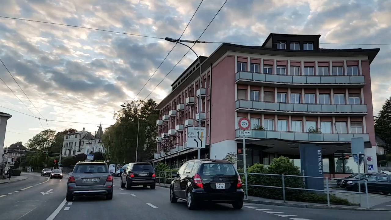 As ruas aqui onde moro/lausanne Suíça