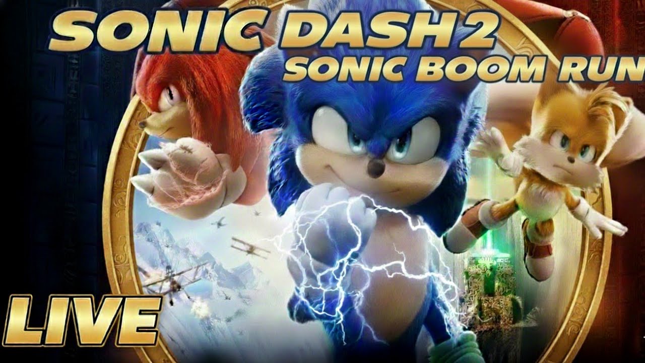 Sonic Dash 2 is live! Sonic Dash 1 live game play. live game play