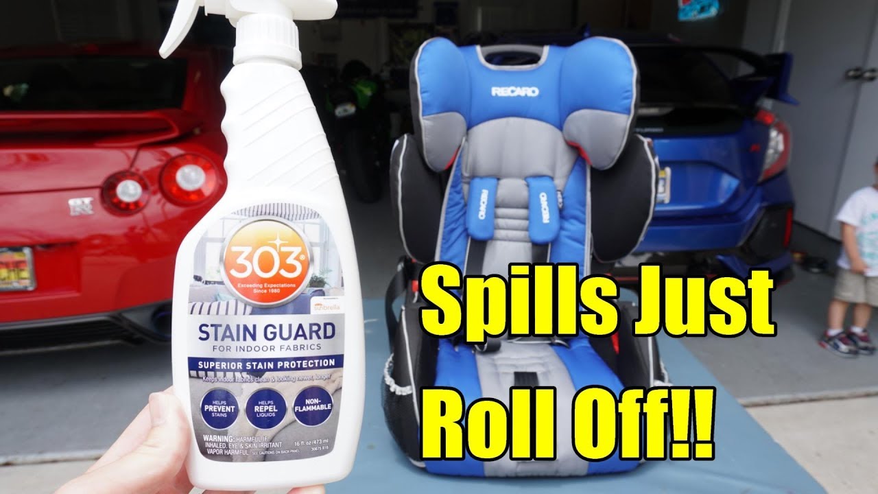 303 Products Stain Guard Review. Recaro Baby Seat. 2019