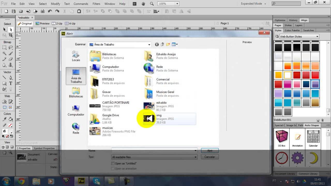 Adobe Fireworks CS6  Tutorial
