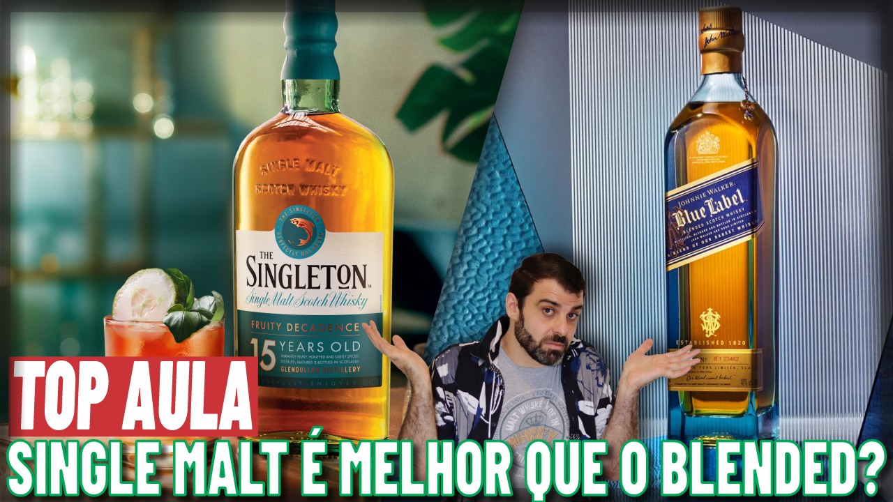 O Single Malt é melhor que o Blended? #whisky #bebida