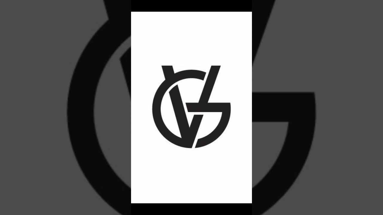 Monogram Style Letter Mark Logo Design 