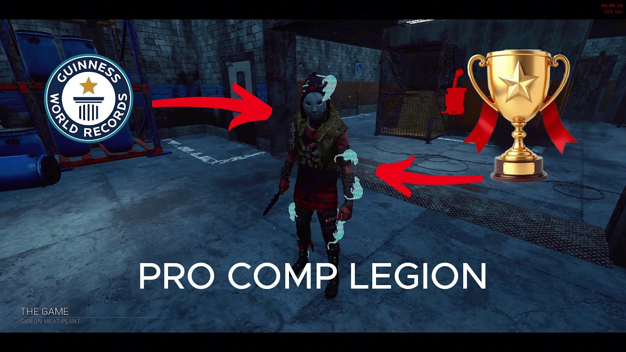 How quickly a TOP PRO Legion Can Dominate High MMR Public Lobbies in DBD #compDBD