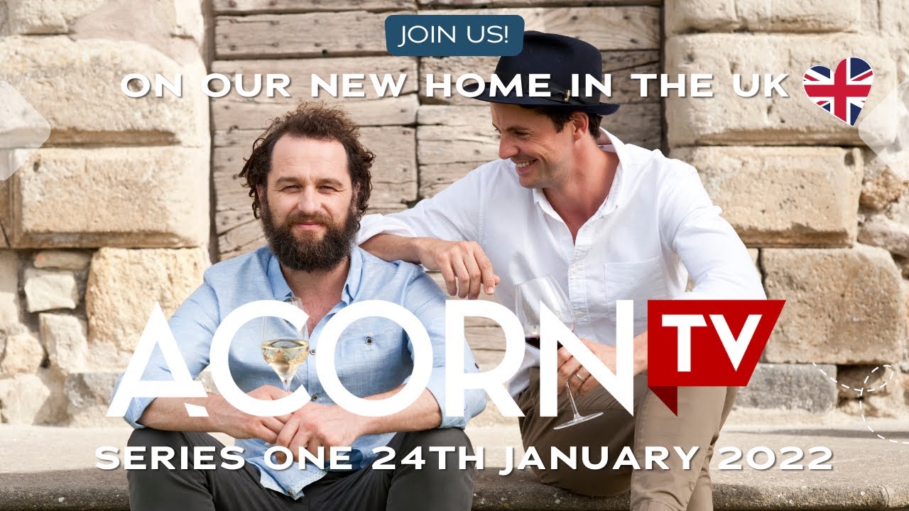 THE WINE SHOW COMES TO ACORN TV IN THE UK!!