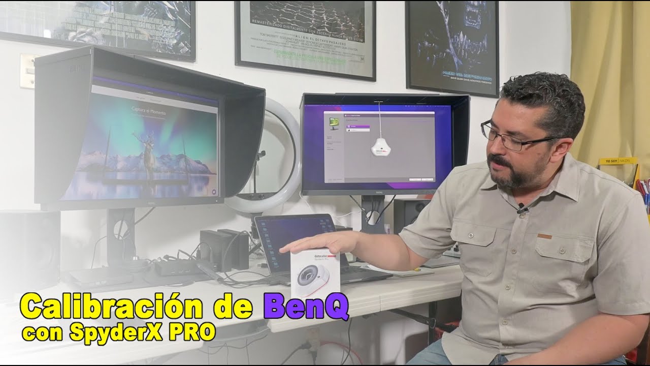 Calibracion BenQ con SpyderX PRO