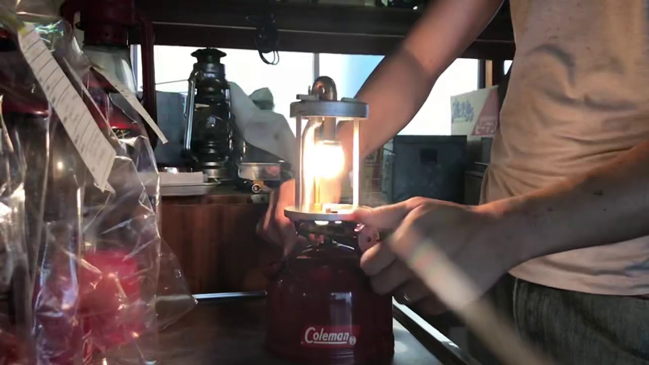 Aug.1961s  Coleman 200A 点火テスト①