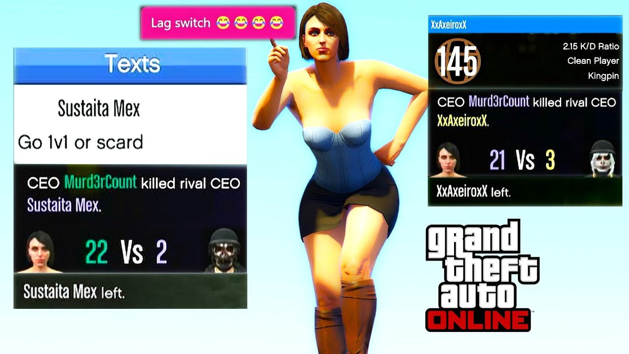 Worthless Delusional Tryhards Meet Their Doom (GTA Online)